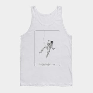 Lost in White Space Tank Top